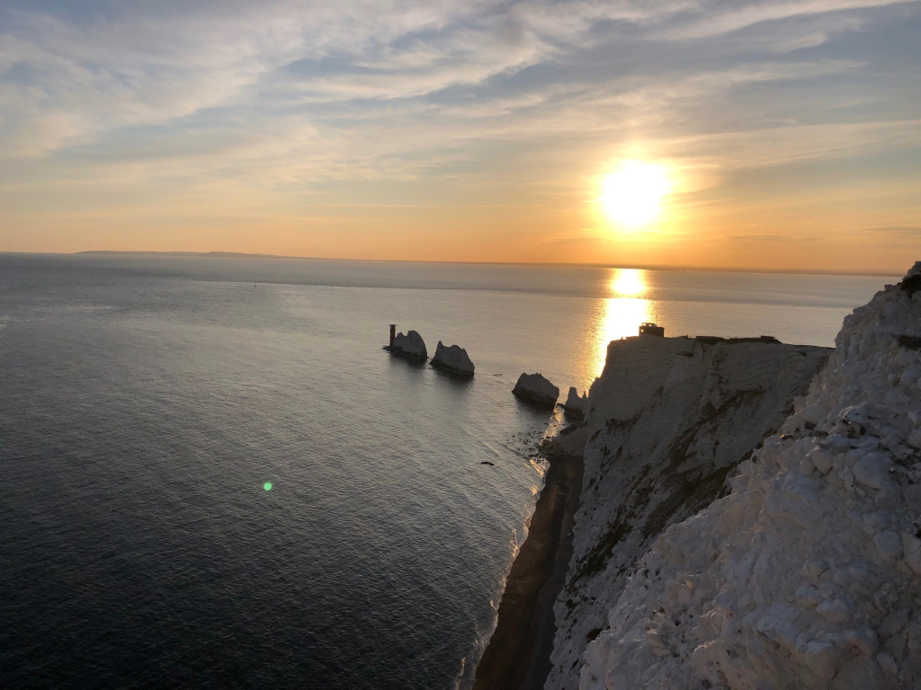 The Needles at Sunset